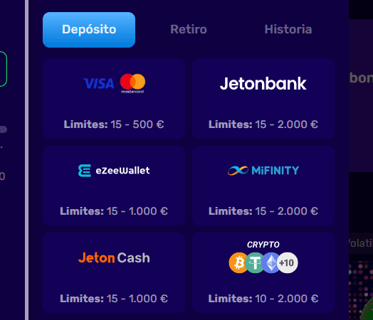 Hacé un depósito que cumpla o supere el mínimo requerido para el nivel de bono que querés activar